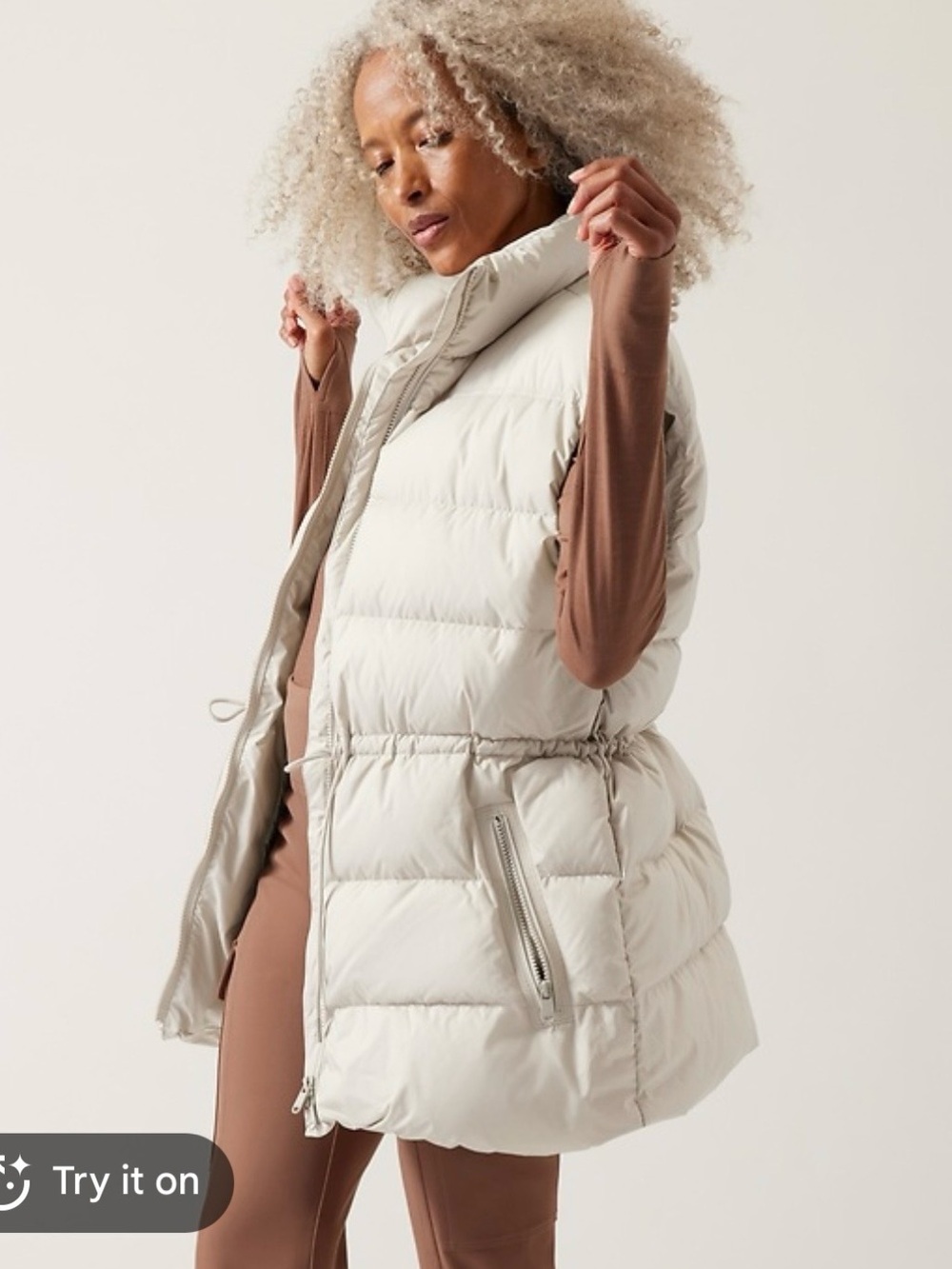 Athleta Cascade Down Vest